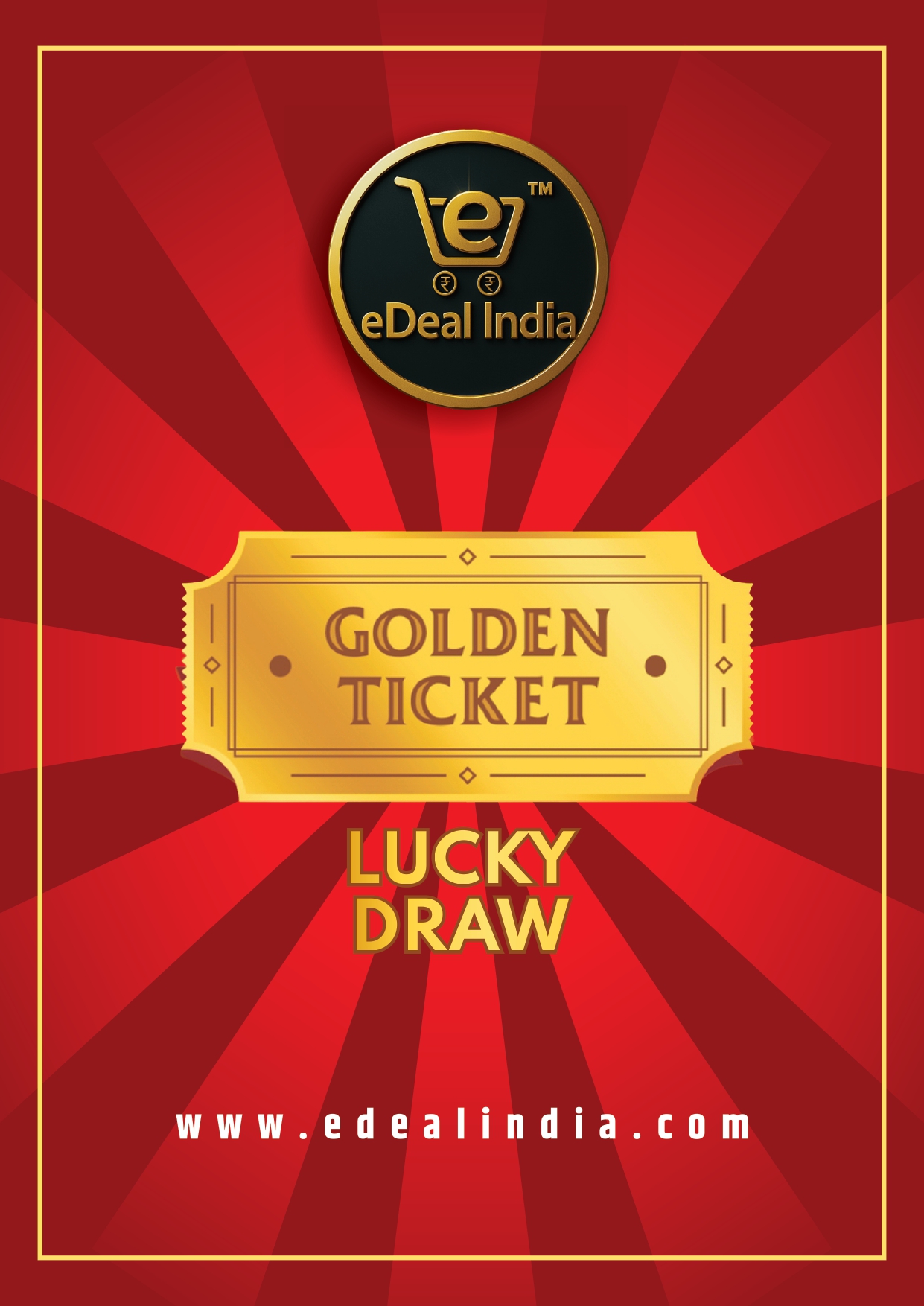 GOLDEN TICKET LUCKY DRAW